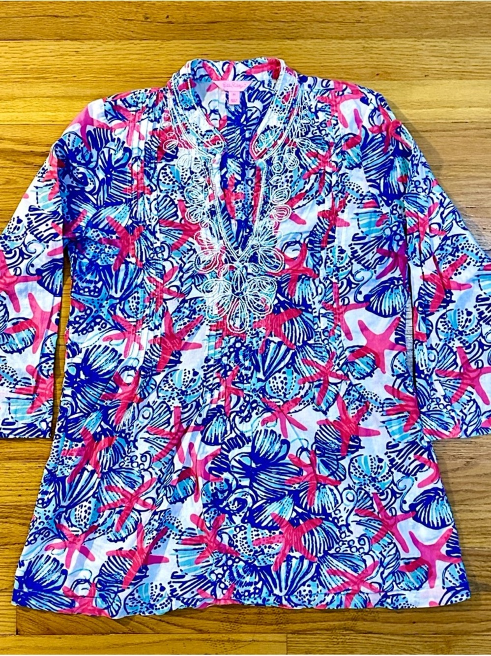 Lilly Pulitzer Memorial Day, July 4th! Independence Day! Red,White,Blue,Pinks - Picture 2 of 16